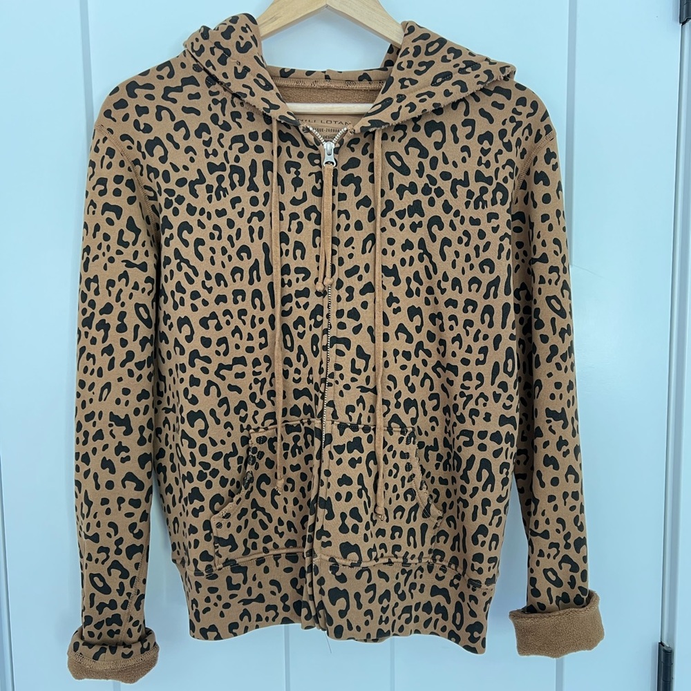 Nili Lotan- Leopard Sweatshirt- Size M